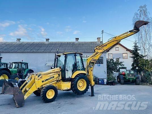 Komatsu WB 93R Rupsgraafmachines