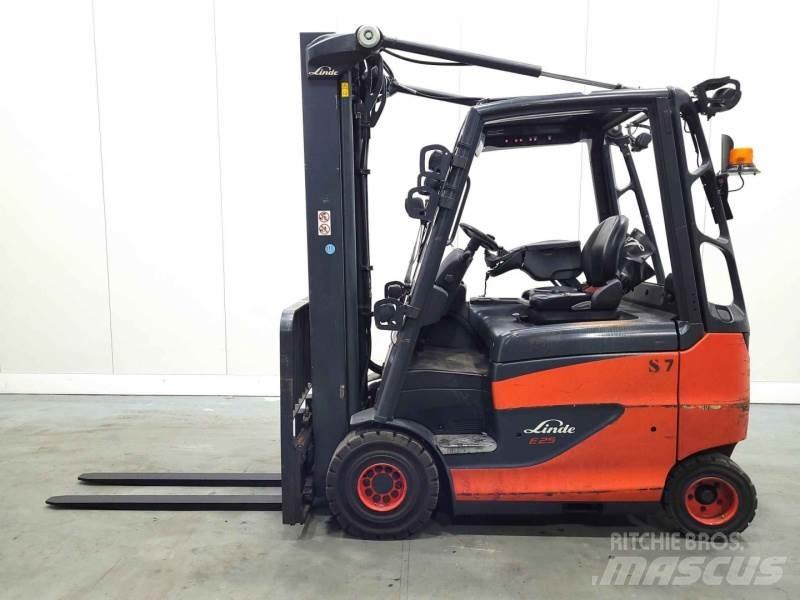 Linde E25H-01/600 387 Elektrische heftrucks