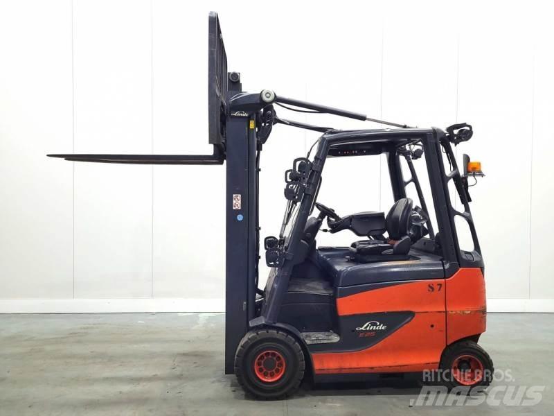 Linde E25H-01/600 387 Elektrische heftrucks