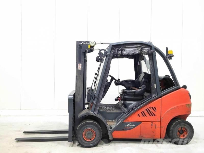 Linde H25T-02 LPG heftrucks