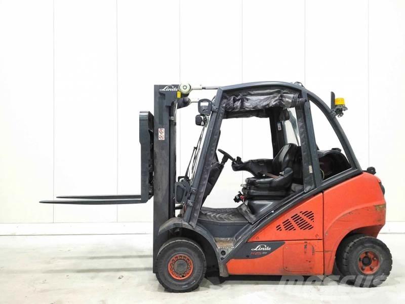 Linde H25T-02 LPG heftrucks