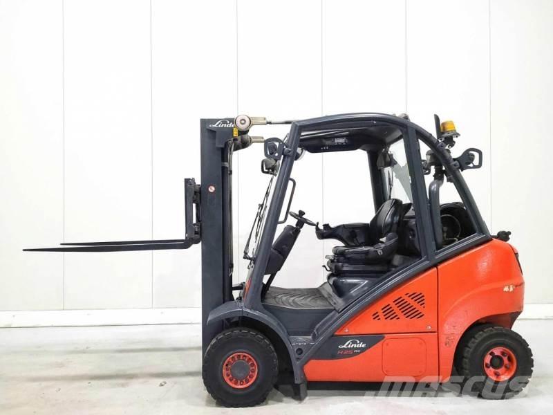 Linde H25T-02 LPG heftrucks