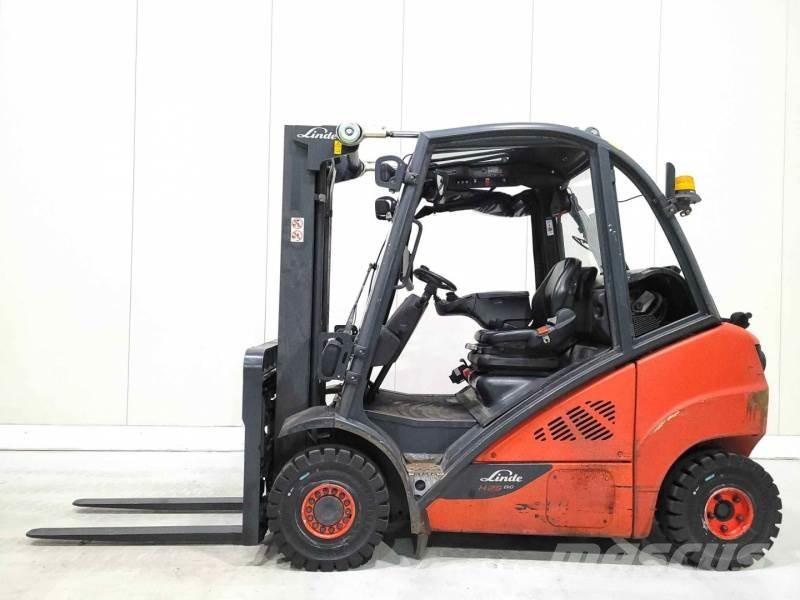 Linde H25T-02 LPG heftrucks