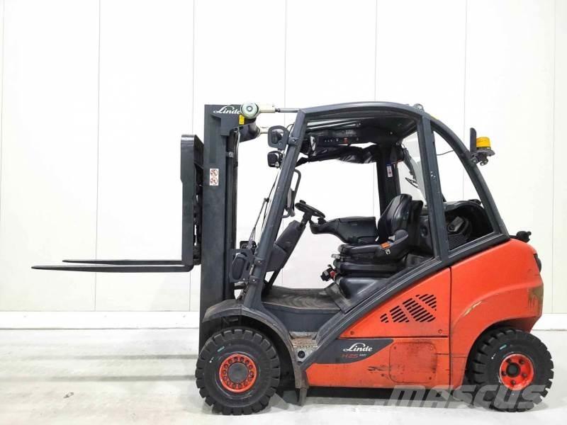 Linde H25T-02 LPG heftrucks