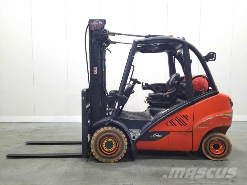 Linde H30T-02 393 LPG heftrucks