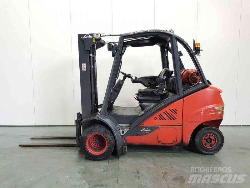 Linde H30T-02 TWIN WHEEL LPG heftrucks