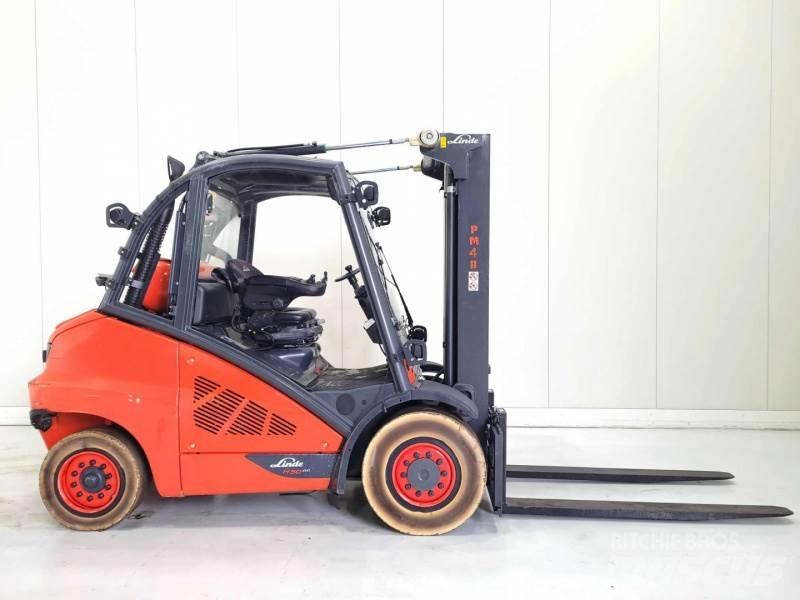 Linde H50T-02/600 394 LPG heftrucks
