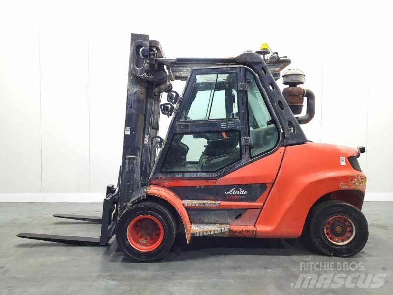 Linde H80D-03/900 396 Diesel heftrucks