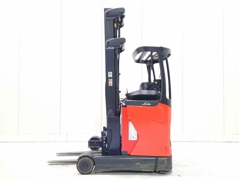 Linde R10B-01 Reachtruck voor hoog niveau