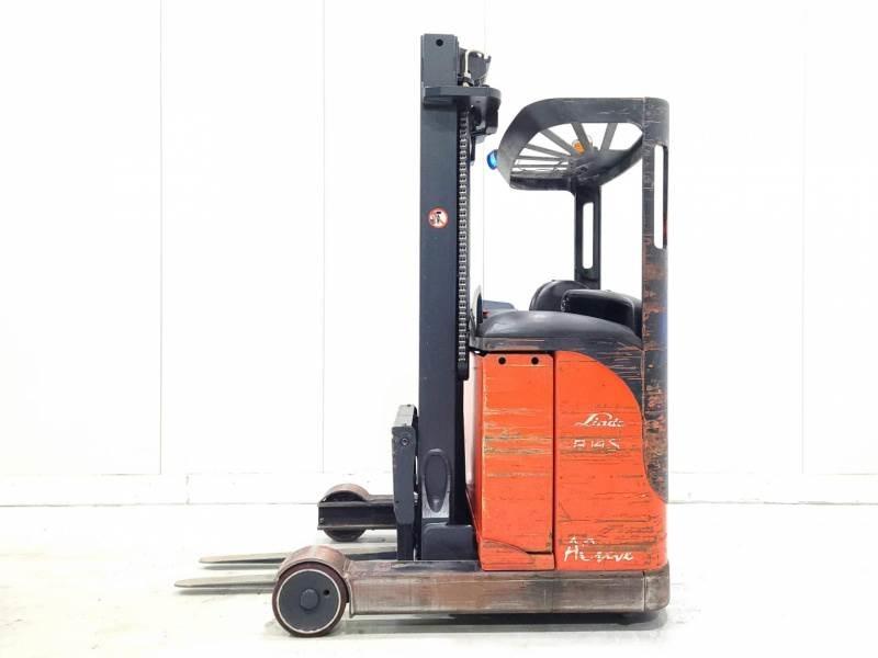 Linde R14 Reachtruck voor hoog niveau