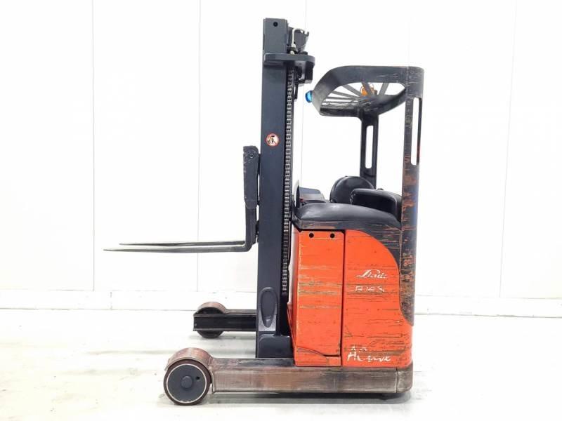 Linde R14 Reachtruck voor hoog niveau