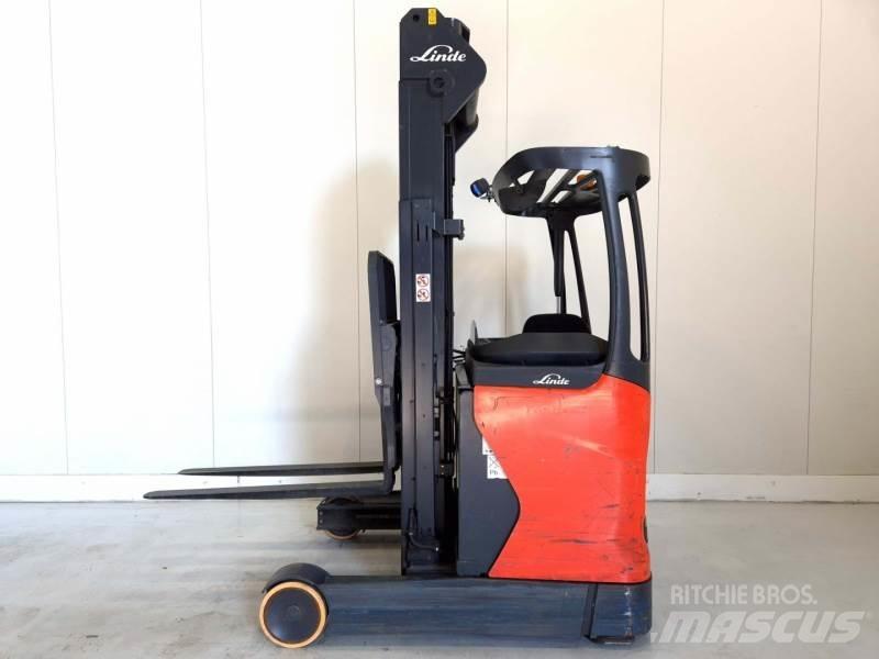 Linde R14-01 Reachtruck voor hoog niveau