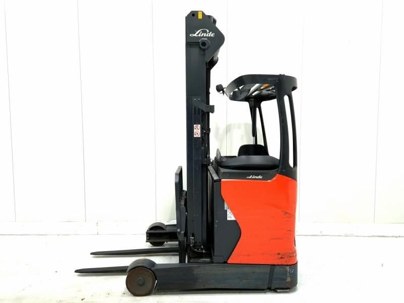 Linde R14-01 Reachtruck voor hoog niveau