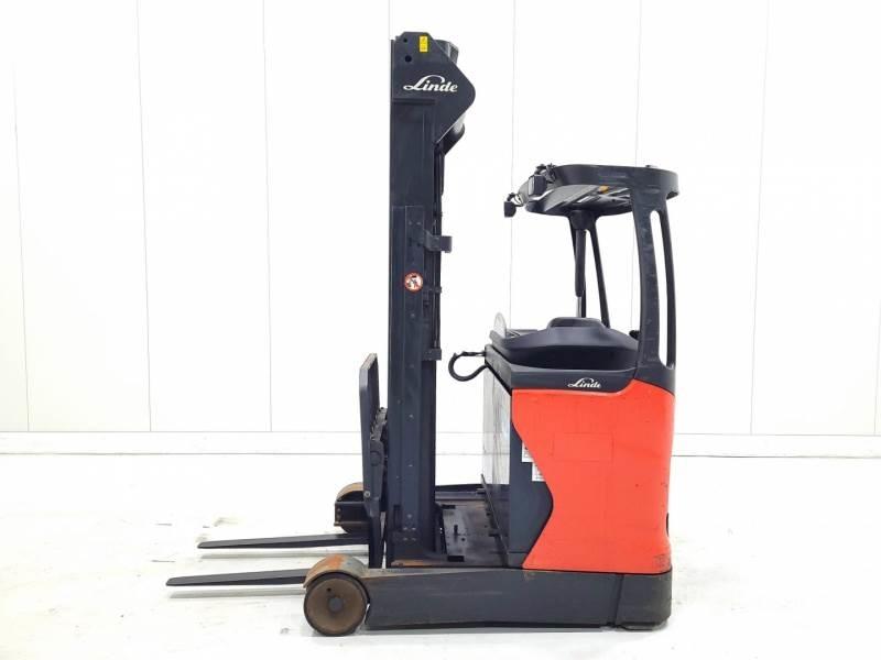 Linde R14-01 Reachtruck voor hoog niveau