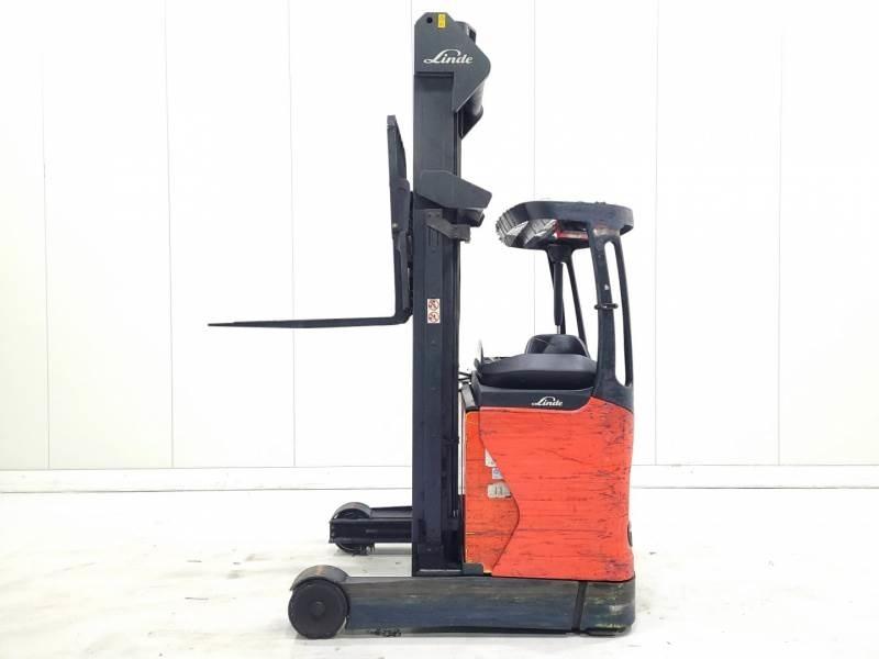 Linde R14-01 Reachtruck voor hoog niveau