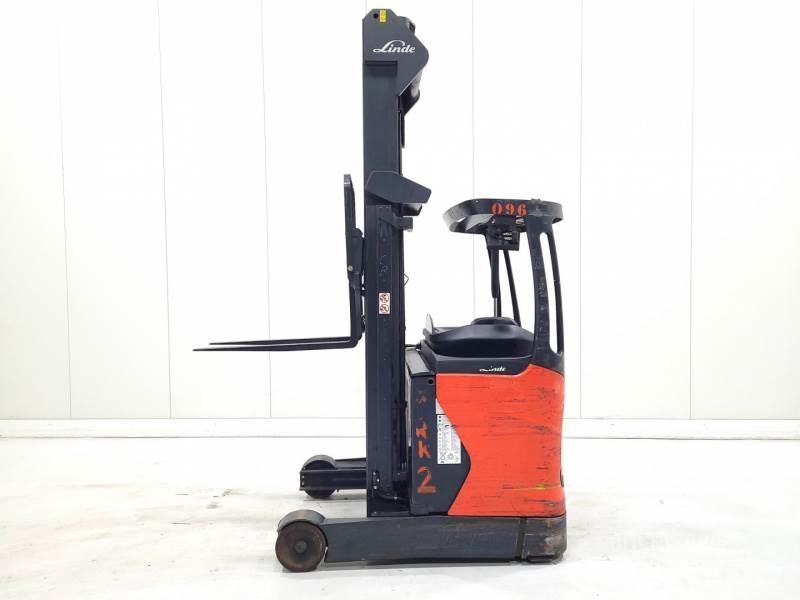 Linde R14-01 Reachtruck voor hoog niveau