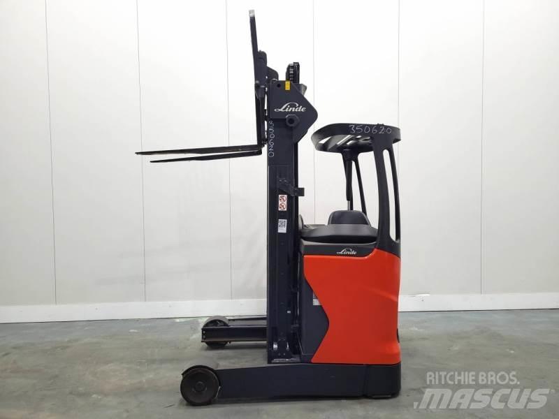 Linde R14-01 1120 Reachtruck voor hoog niveau