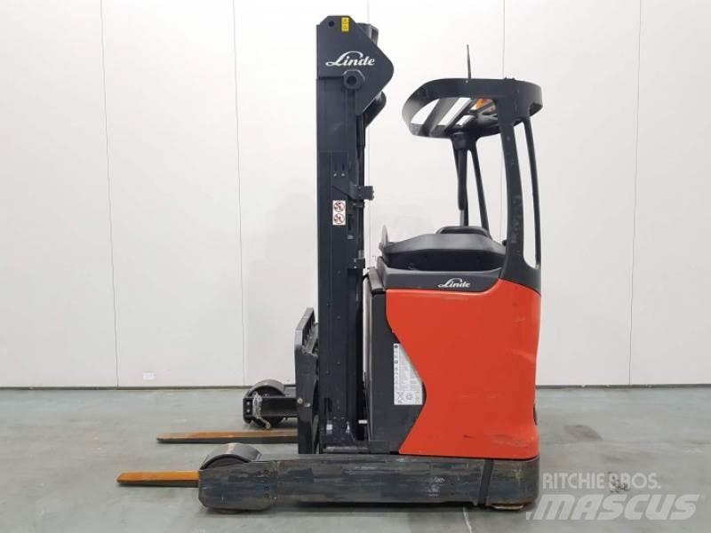 Linde R14-01 1120 Reachtruck voor hoog niveau