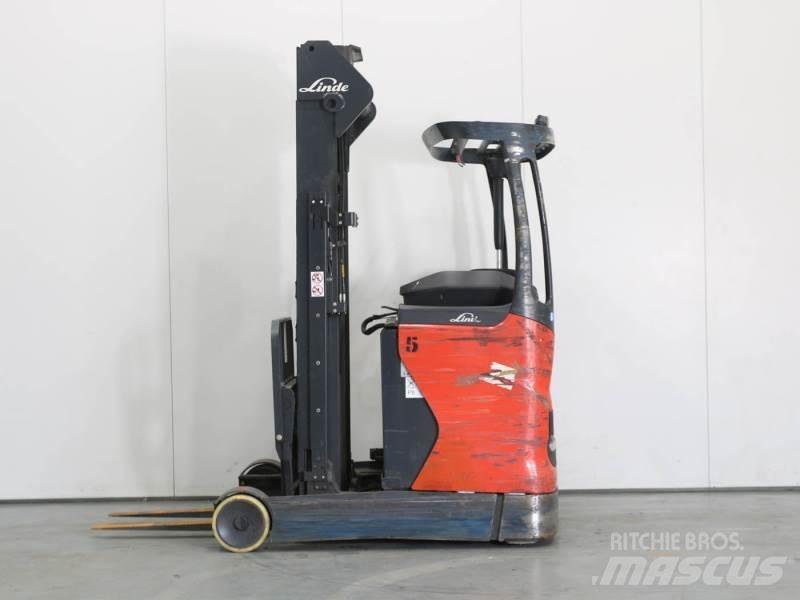 Linde R14-01 1120 Reachtruck voor hoog niveau