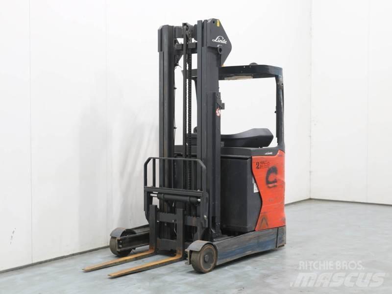 Linde R14-01 1120 Reachtruck voor hoog niveau