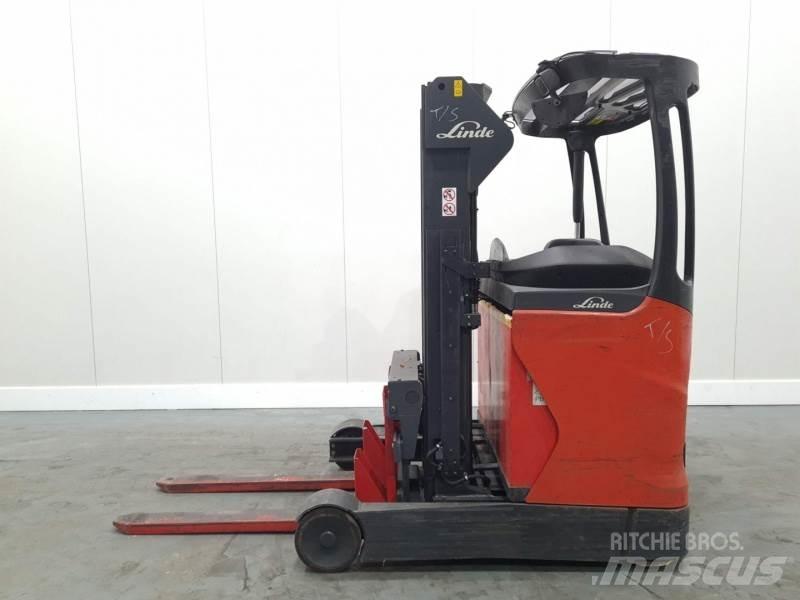 Linde R14-01 1120 Reachtruck voor hoog niveau