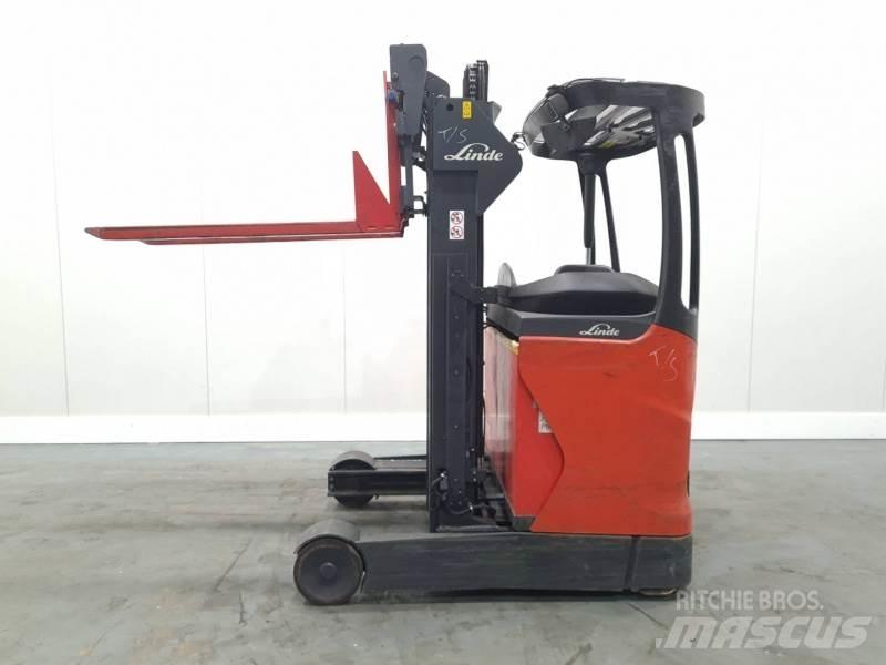 Linde R14-01 1120 Reachtruck voor hoog niveau