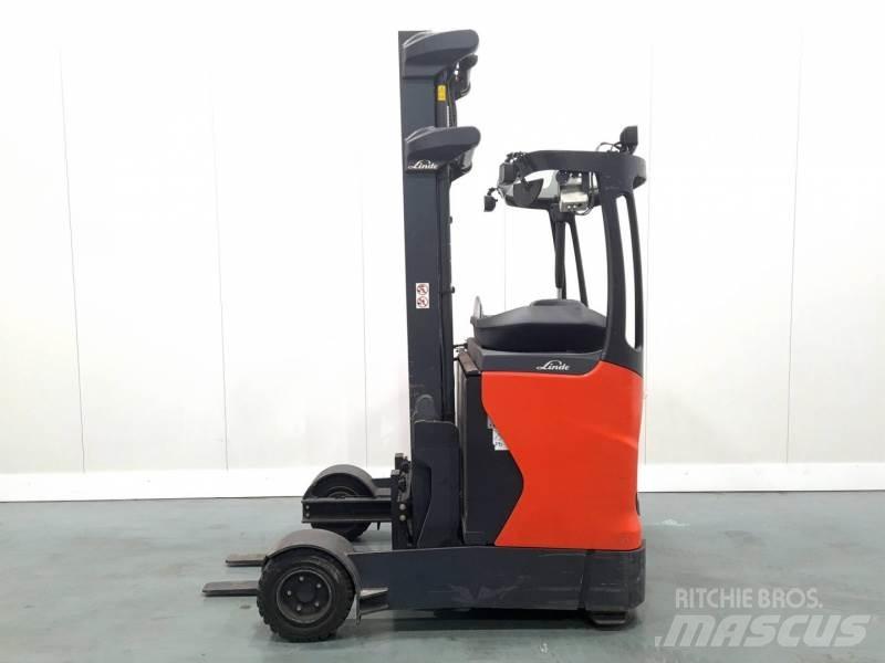 Linde R14G-01 1120 Reachtruck voor hoog niveau