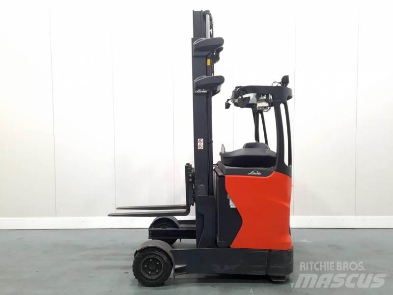 Linde R14G-01 1120 Reachtruck voor hoog niveau