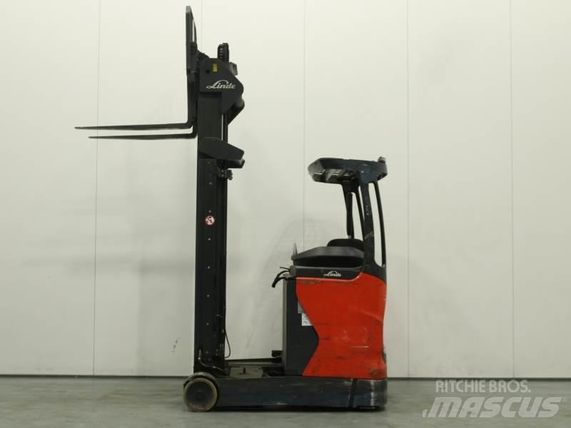 Linde R14S 1120 Reachtruck voor hoog niveau