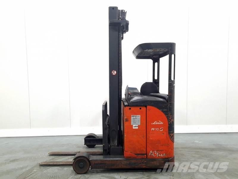 Linde R16 115 Reachtruck voor hoog niveau