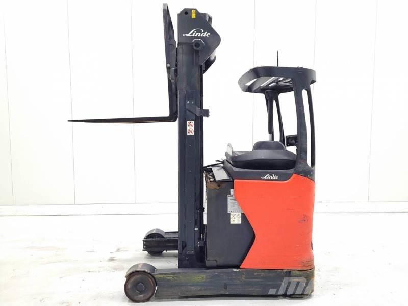 Linde R16N-01 Reachtruck voor hoog niveau
