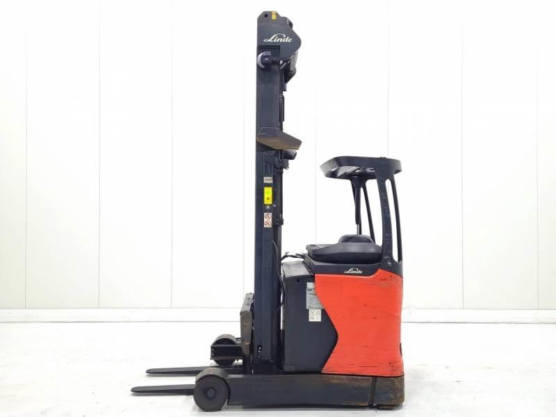 Linde R16N-01 Reachtruck voor hoog niveau