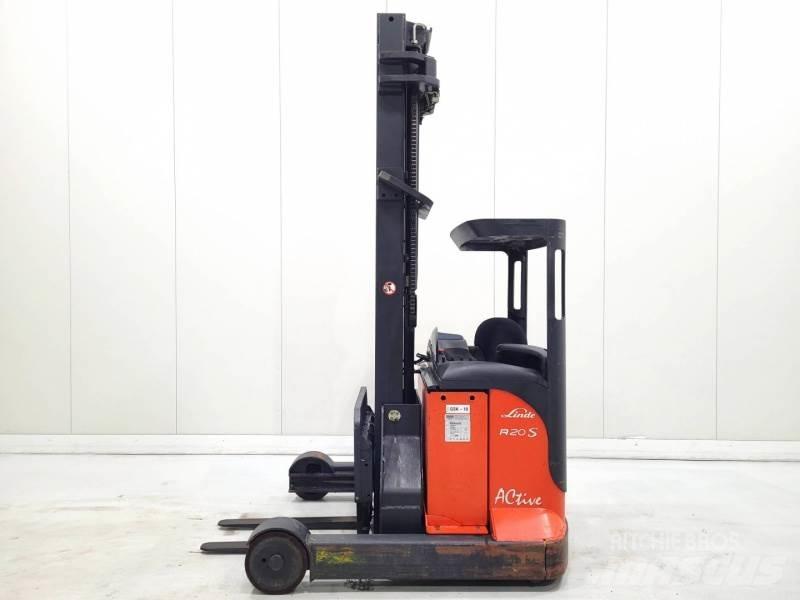Linde R20-03 Reachtruck voor hoog niveau