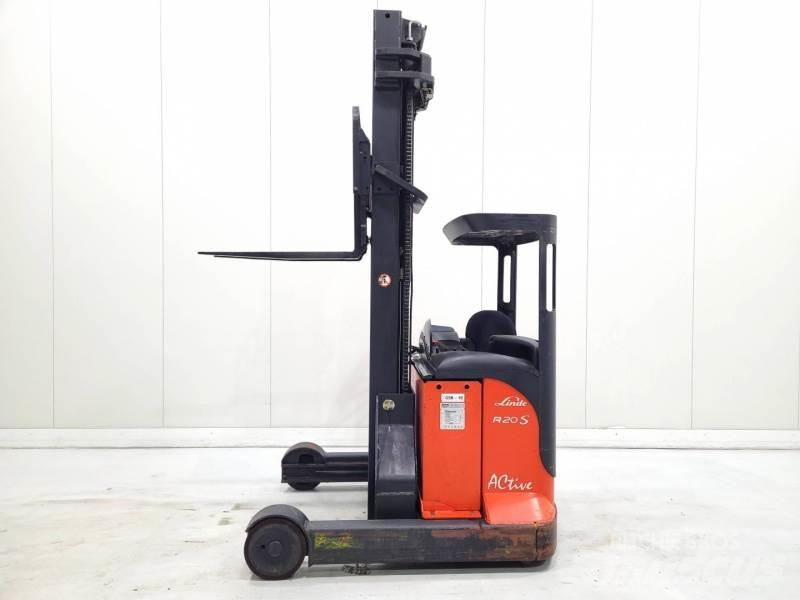 Linde R20-03 Reachtruck voor hoog niveau
