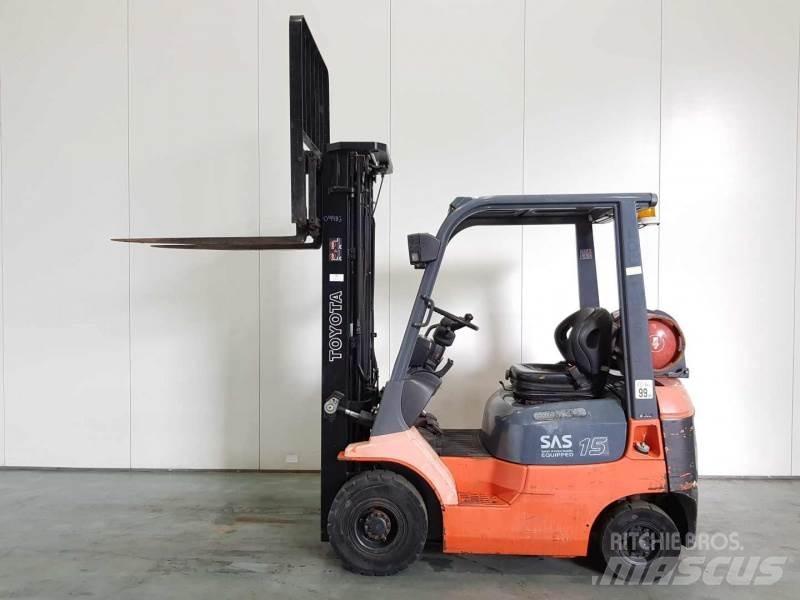Toyota 42-7FGF15 LPG heftrucks