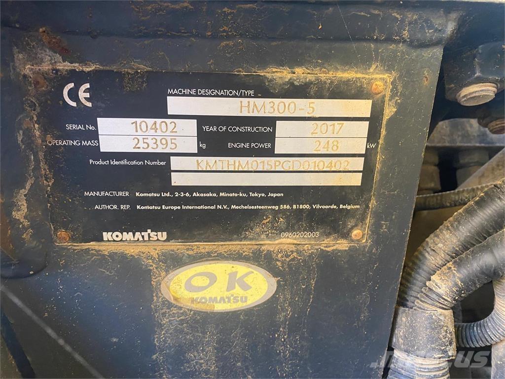 Komatsu HM300-5 Knik dumptrucks