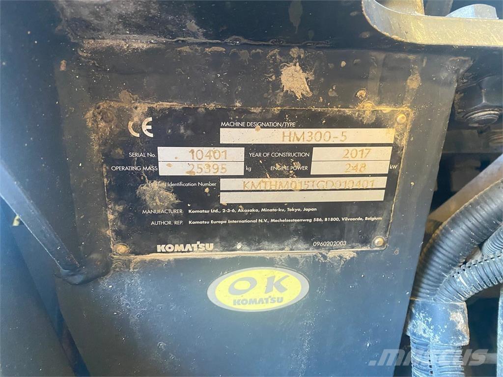 Komatsu HM300-5 Knik dumptrucks
