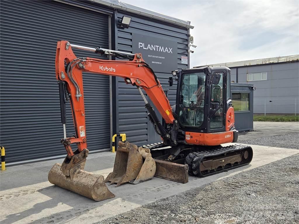 Kubota U55-4 Minigraafmachines < 7t