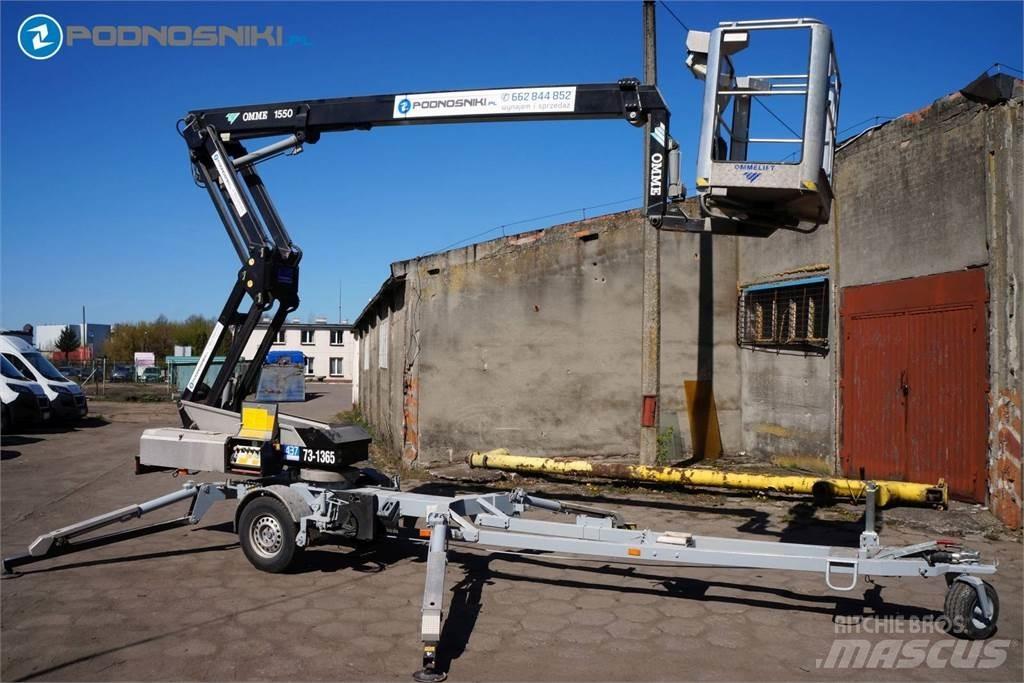 Omme 1550 EBZX Aanhanger hoogwerkers