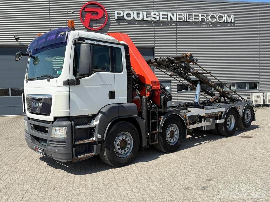 MAN TGS 35.440 Containertrucks met kabelsysteem