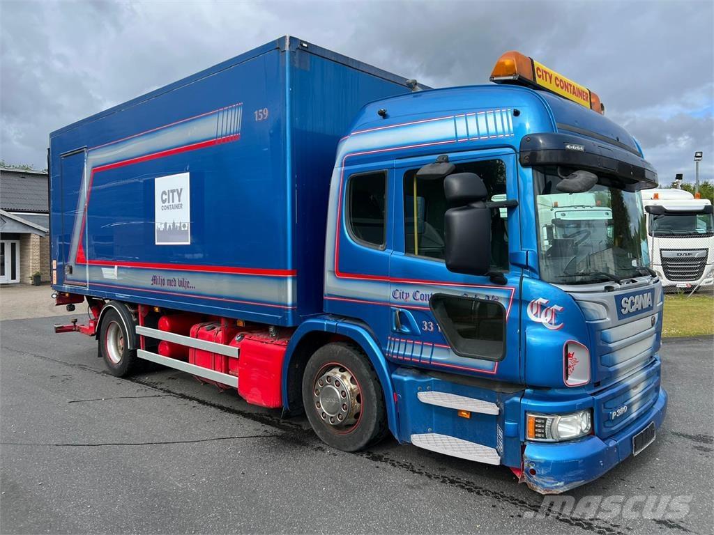 Scania P320 Bakwagens met gesloten opbouw