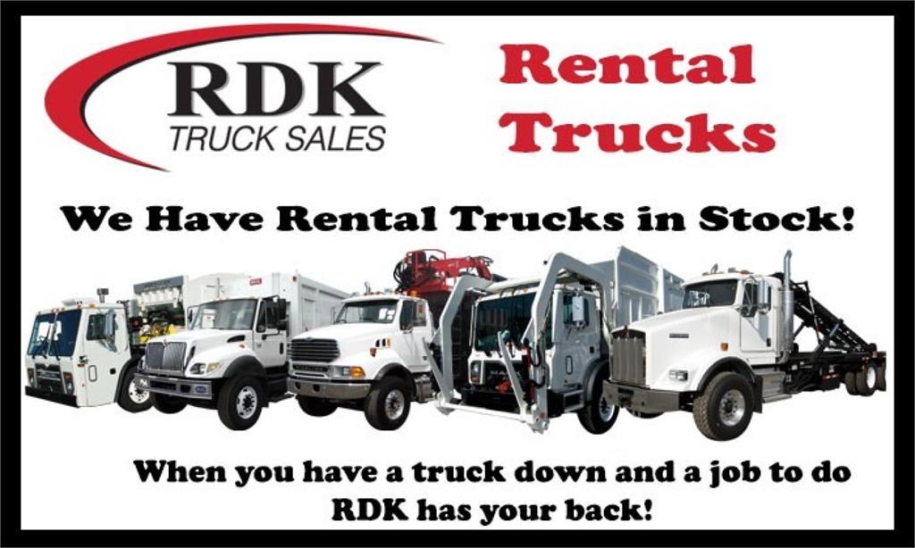 Mack Granite Containertrucks met kabelsysteem