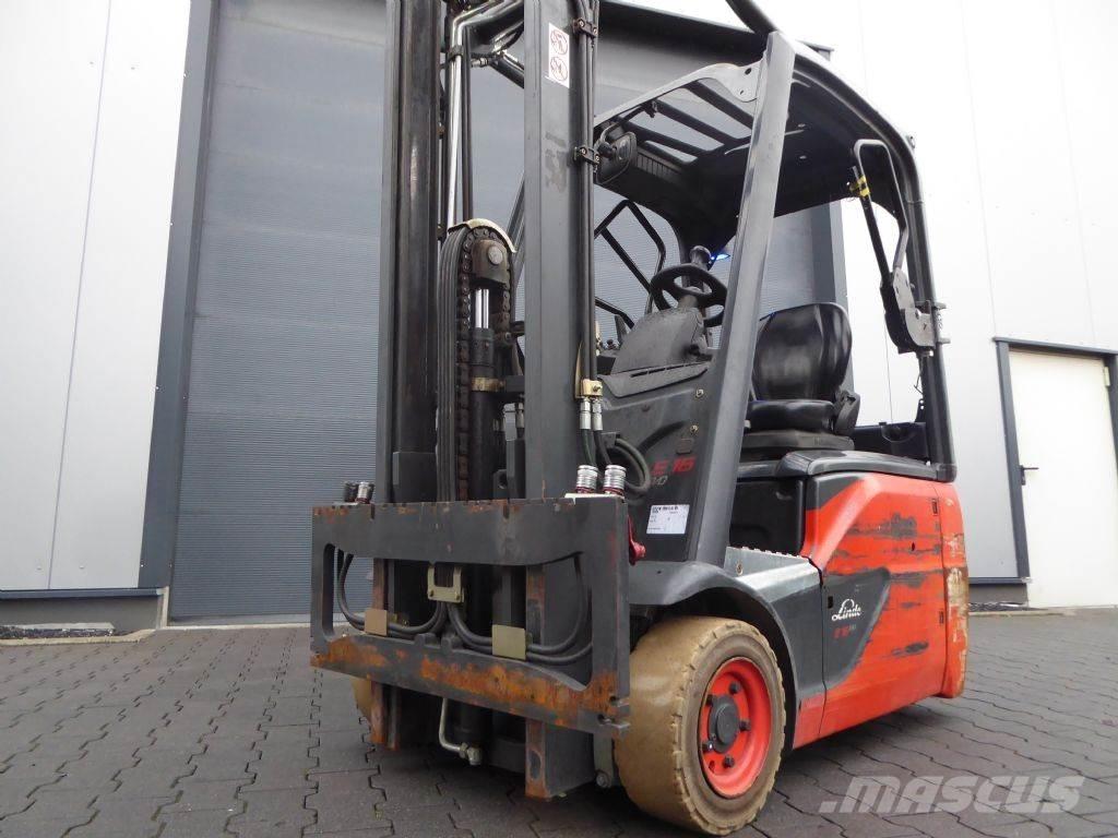 Linde E16-02 Elektrische heftrucks
