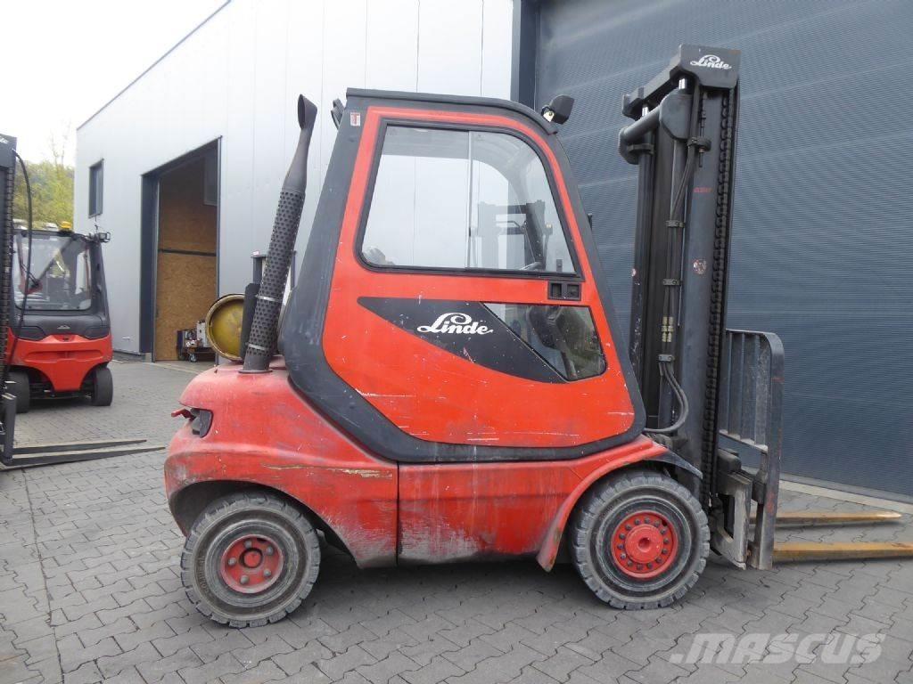 Linde H25T-03 LPG heftrucks
