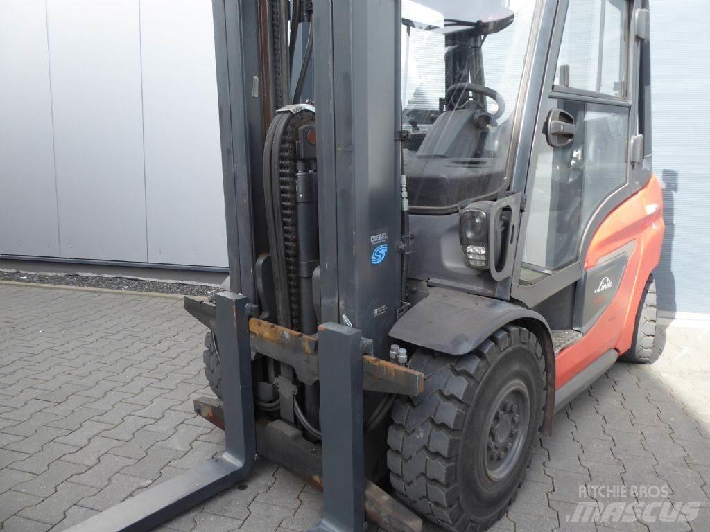 Linde H35D-01 Diesel heftrucks