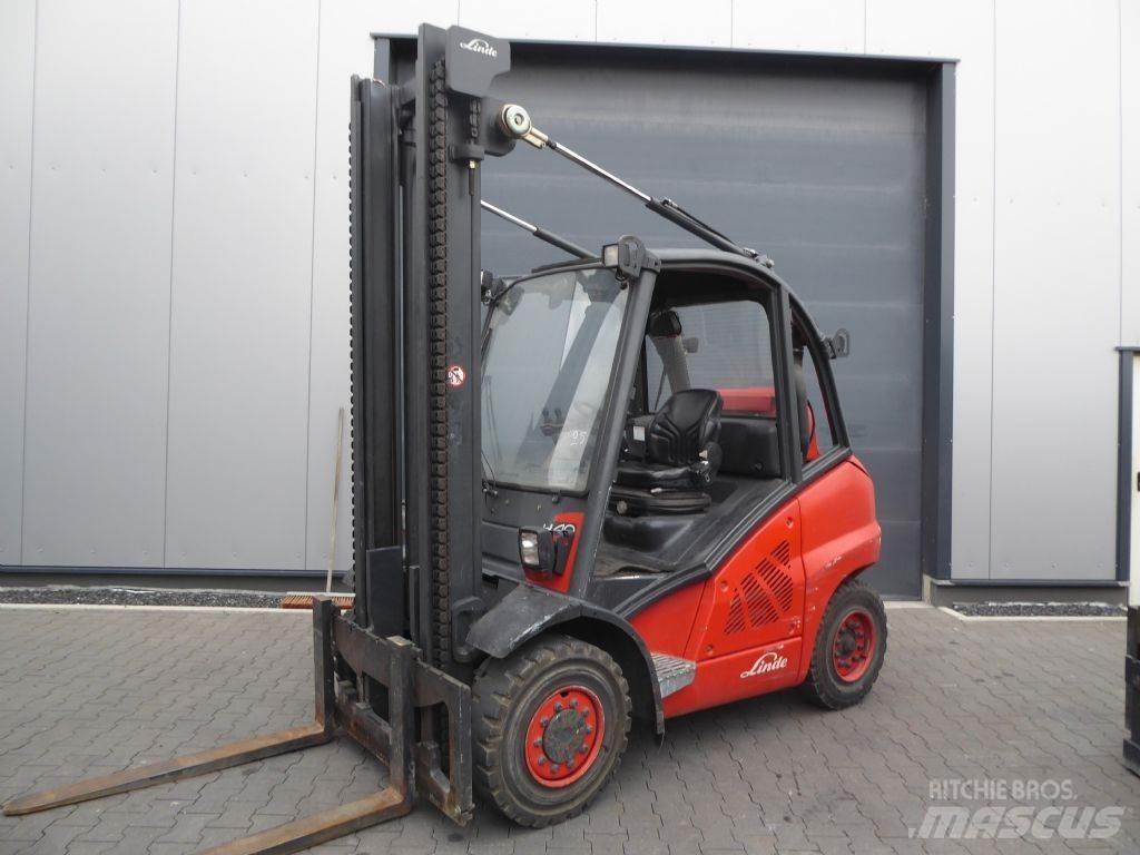 Linde H40T-01 LPG heftrucks