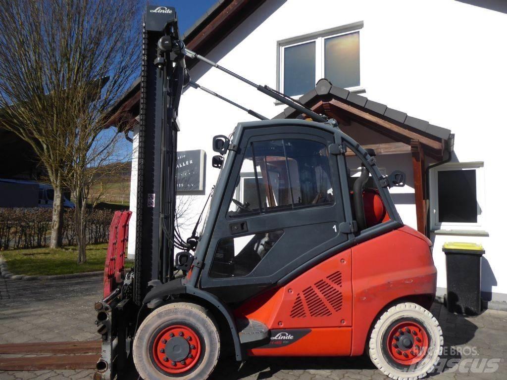 Linde H45T-02 LPG heftrucks
