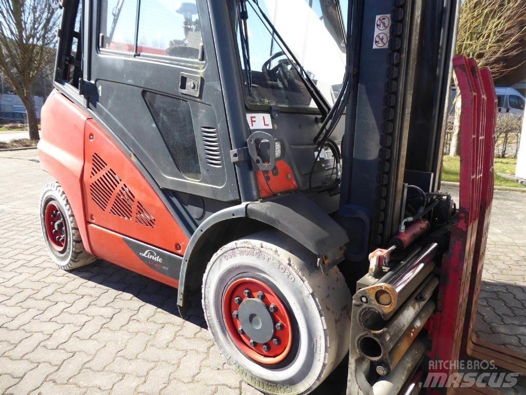 Linde H45T-02 LPG heftrucks