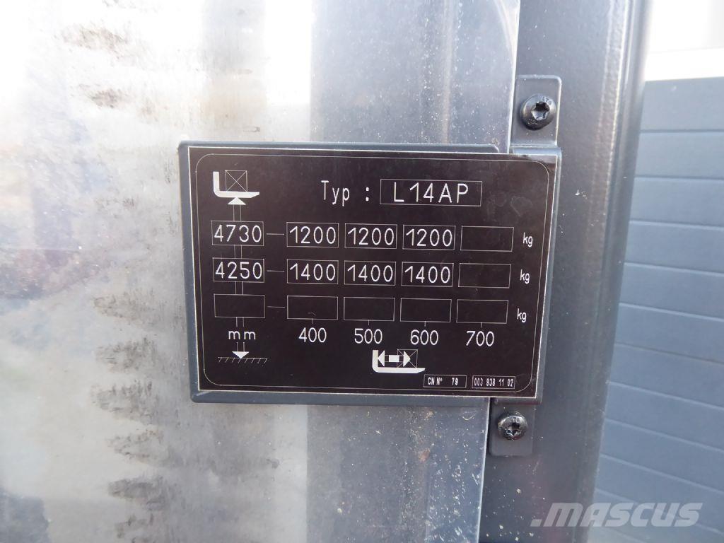 Linde L14 AP Meeloop stapelaar
