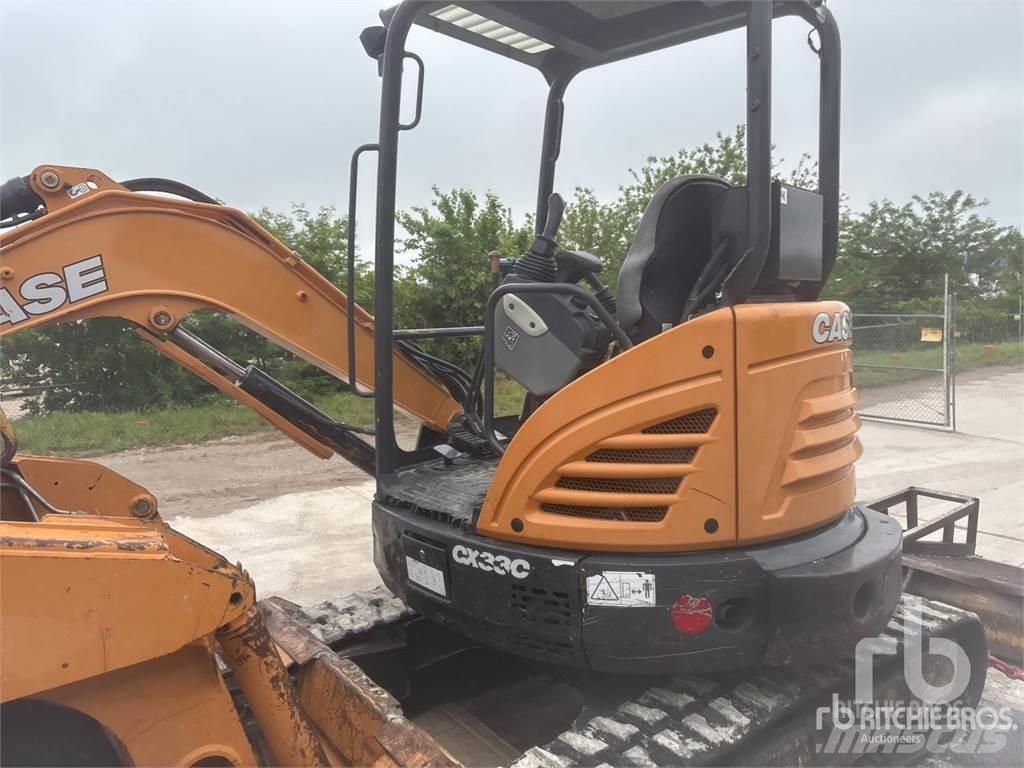 CASE CX33C Minigraafmachines < 7t